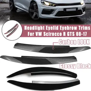 1 Paar Auto Innen türgriff Abdeckung Verkleidung für VW Golf 6 mk6 schwarz  Innen zubehör Ersatzteile - AliExpress