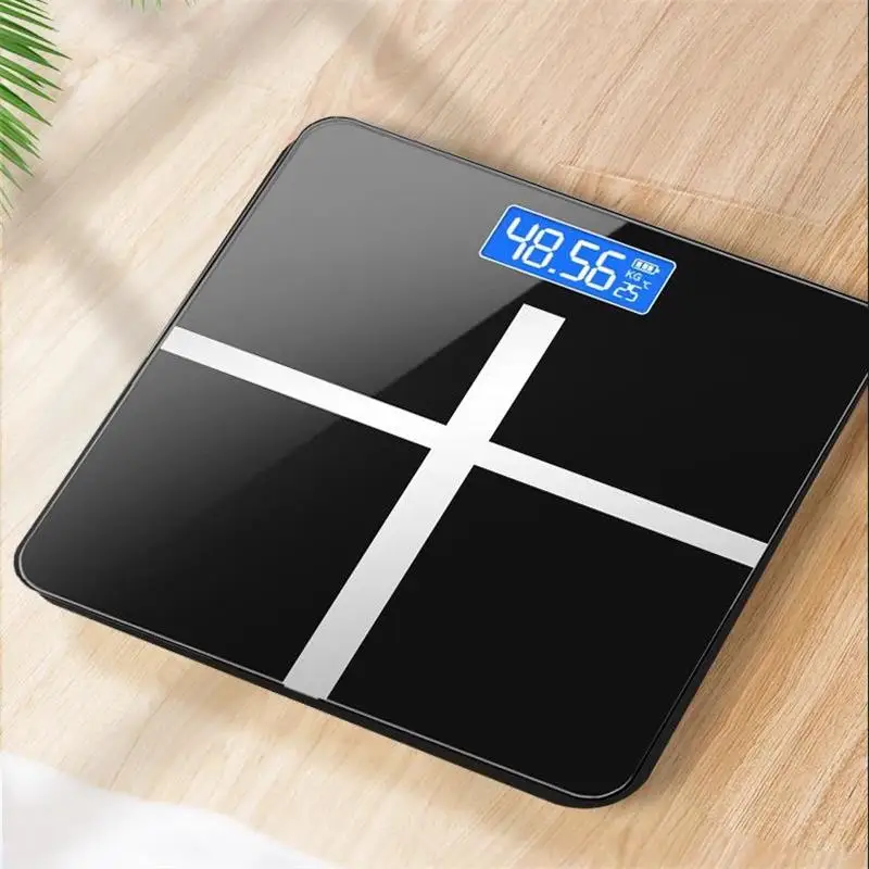 Weight Scale USB Smart Electronic Weight Scale Smart Health Scale Solid Color Household Precision Weight Measurement Figures