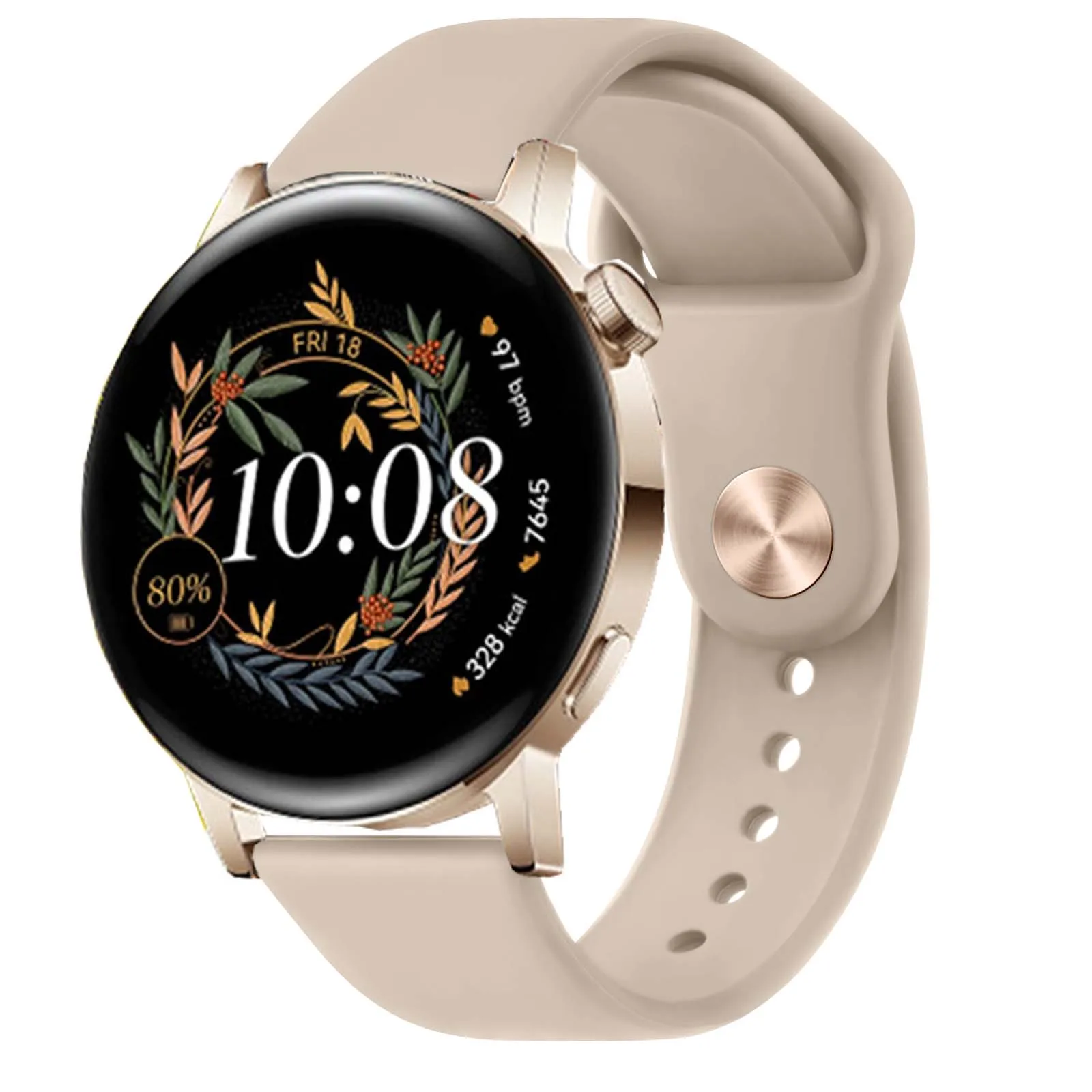 Versatile 20mm & 22mm Silicone Watch Band – Premium Strap