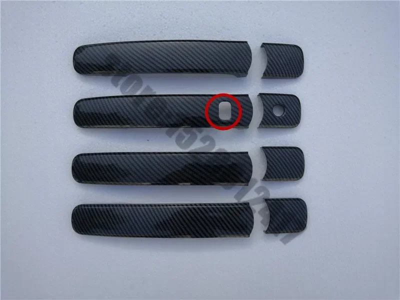 door handle protector Door Handle Bowl Trim Door Handle Cover trim Stickers Overlay for Nissan X-Trail T31 2007 - 2013 Styling