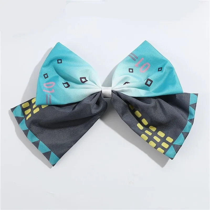 Hatsune Miku Cosplay Satin Hair Accessories Set