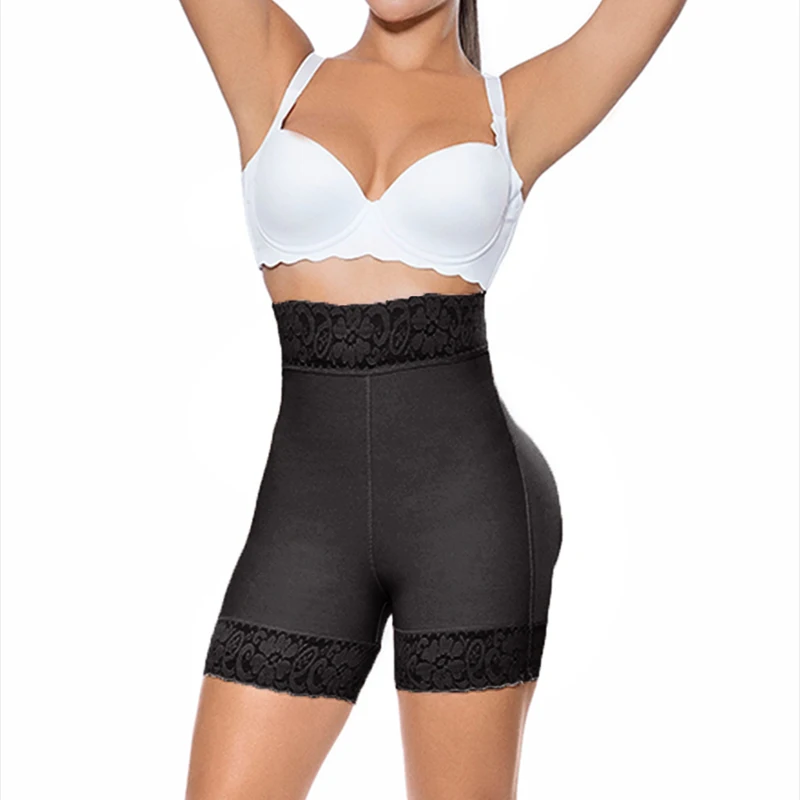Корсет Women Butt Lifter High Waist Hip Enhancer Pads Underwear Shapewear Lace Padded Control Panties Reducing