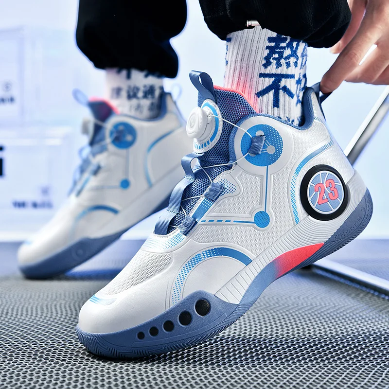 High-end atmosphere, high quality non-slip, shock-proof, comfortable fashion high quality basketball shoes