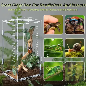Acrylic Reptile Terrarium Cage 1