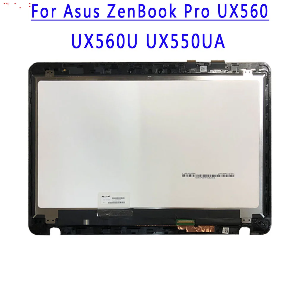 

15.6 inch FHD 30pins or UHD 40PINS EDP 60HZ LCD Screen Assembly With Touch For Asus UX560UA UX560 UX560U UX560UA Laptop Assembly