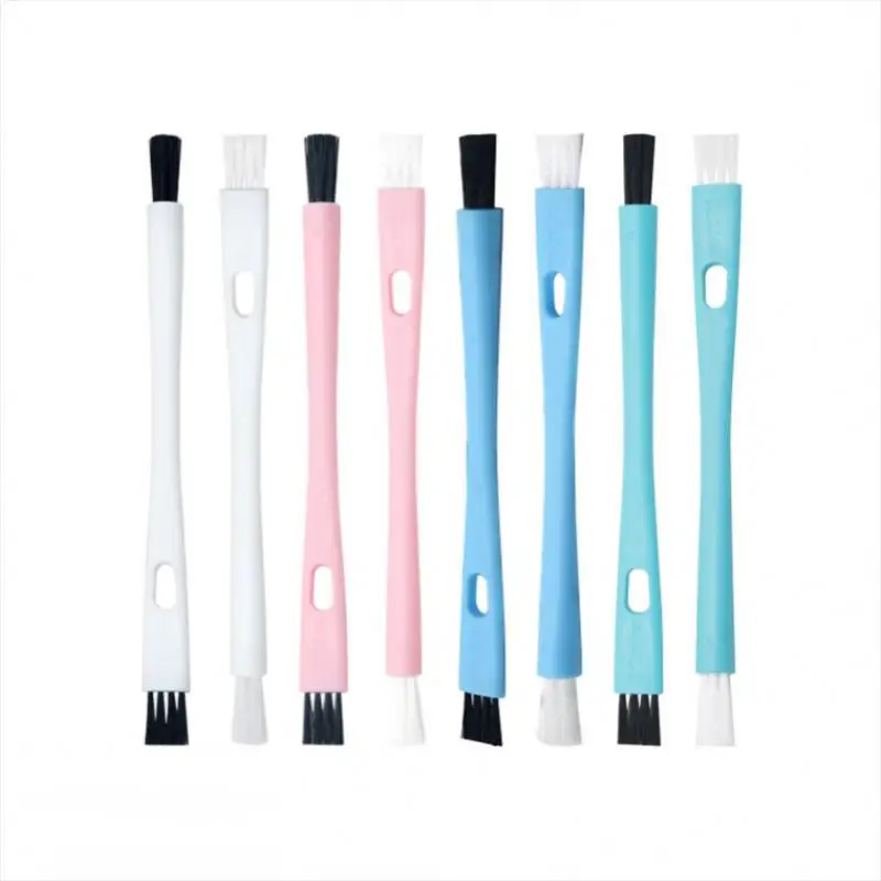 Double Head Small Keyboard Brush Multi-Purpose Portable Plastic Handle PC Cleaners Anti Static Computer Keyboard Laptop Cleaning 2