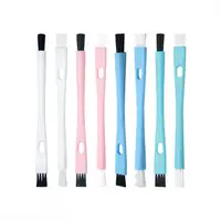 Double Head Small Keyboard Brush Multi-Purpose Portable Plastic Handle PC Cleaners Anti Static Computer Keyboard Laptop Cleaning 2