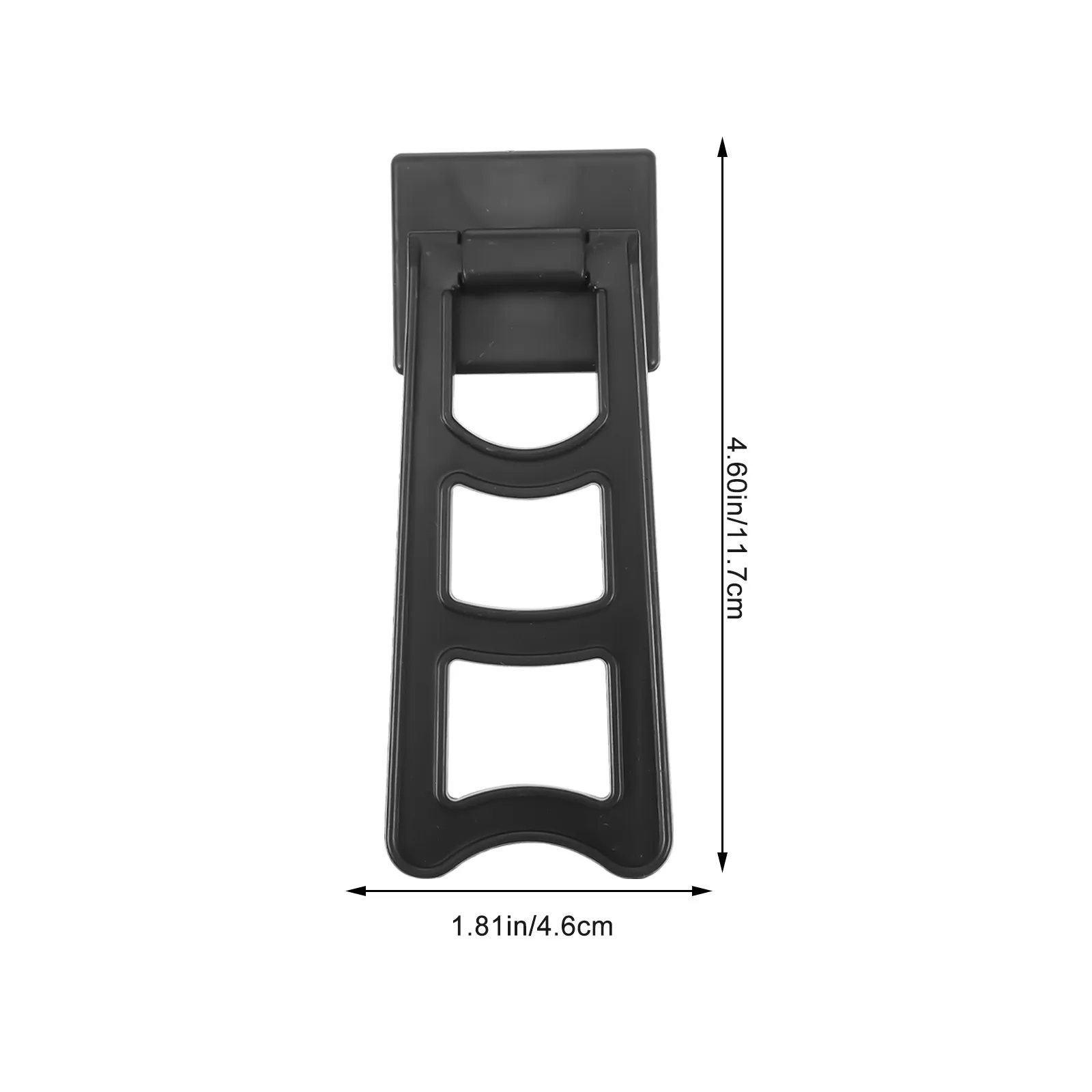 Black Trapezoid Photo Frame Display Stands For Desktop Home Decor_voghion.com