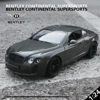 WELLY 1:24 Bentley Continental Supersports Alloy Car Model Diecasts Metal Toy Vehicles Car Model Simulation Collection Kids Gift 1