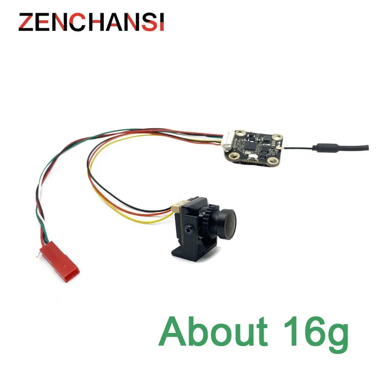 Kit FPV longue portée complet : émetteur 1000mW, caméra 1500TVL et accessoires de fixation