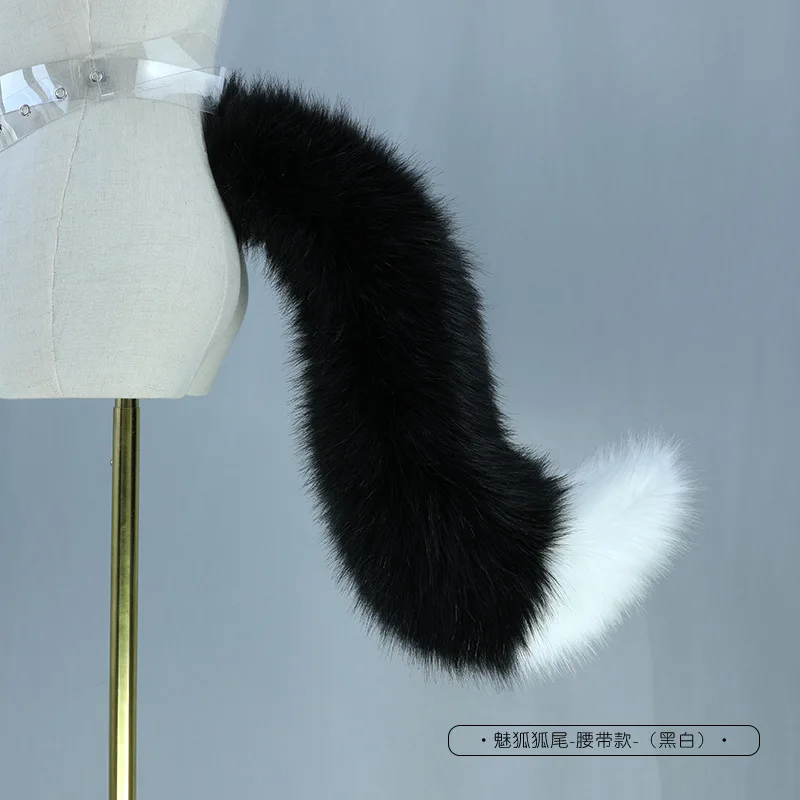 New Grey Wolf Fox Headwear Furry Cat Ear Cat Tail Props Jackal Ears Headband Handmade Anime COSPLAY Lolita KC LOL Accessories hair accessories anime cosplay props