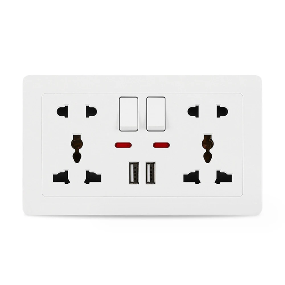 

1 шт., универсальные настенные розетки с USB-портом