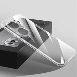 Ultra-Clear Shockproof Silicone Phone Case with Camera Protection for OPPO Reno 11 China (Clear)