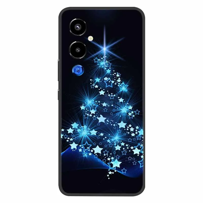 Christmas Silicone Soft TPU Phone Case - Festive Holiday Gift Cover