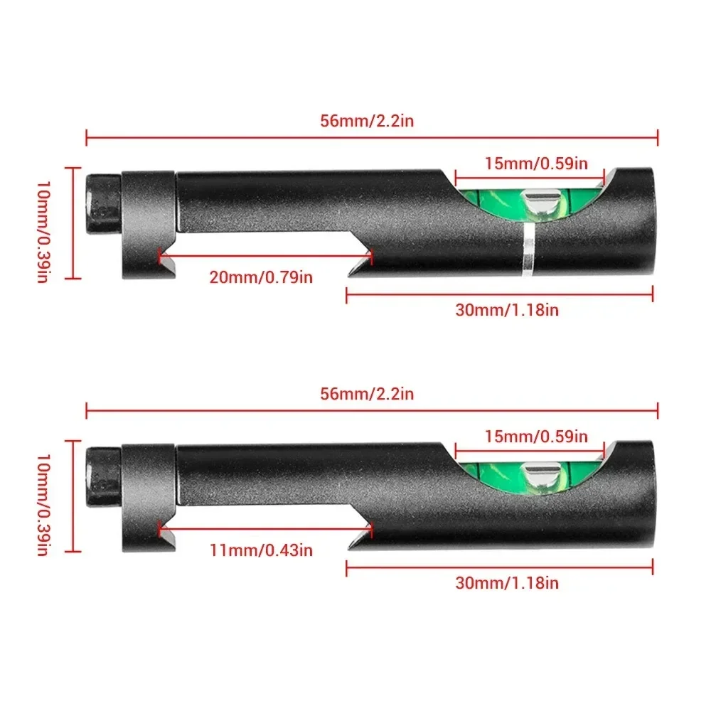 DISCOVERY Scope Bubble Leveler Optical Scope Mounts for 11mm/20mm Picatinny Rail Rifel Leveling Tool Kit Airsoft Accessories