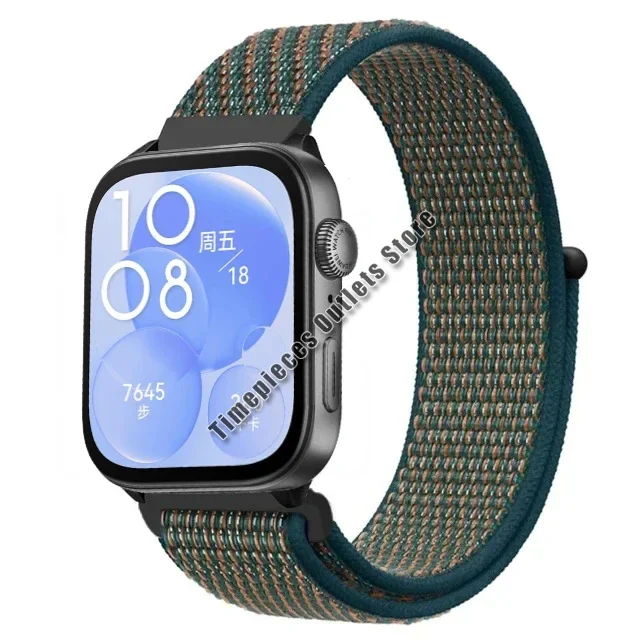Breathable Nylon Loop Strap: Sport Replacement Wristband for Watch Fit Accessories