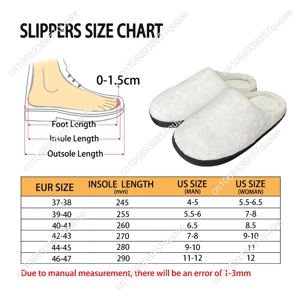 Five Finger Death Punch Home Cotton Custom Slippers Mens Womens Sandals Plush Rock Band Casual Keep Warm Shoes Thermal Slipper