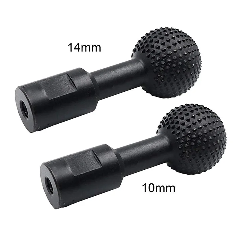 10/40MM Angle Grinder Spherical Spindle Rotating Wood Carving Polishing Engraving Drill Ball Chisel Grinding Woodworking Tool