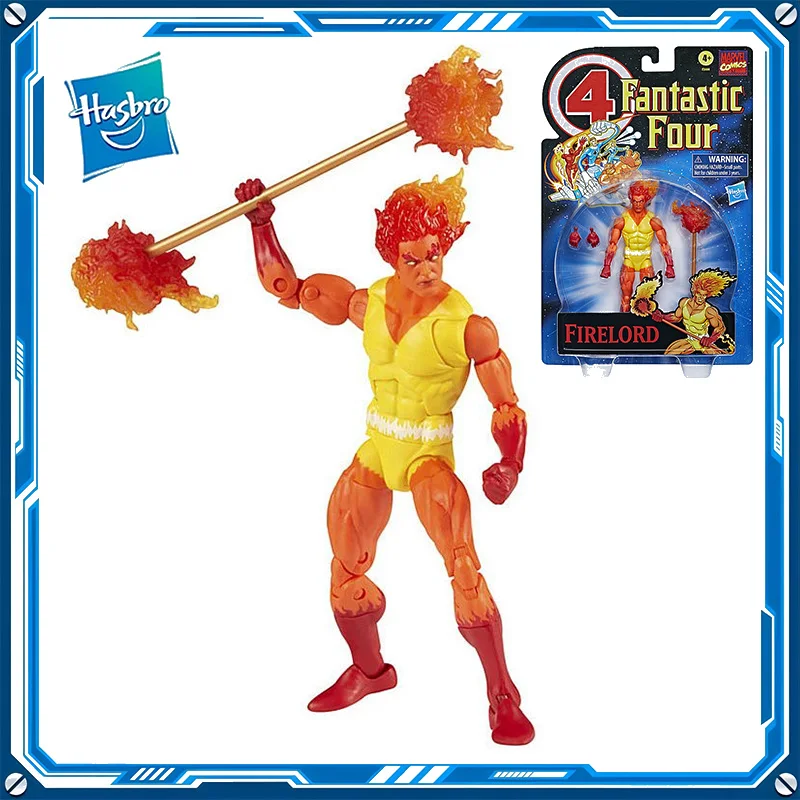 

In Stock Hasbro Marvel Legends Fantastic Four FIRELORD 6inch PVC Anime Figure Action Figures Model Toys