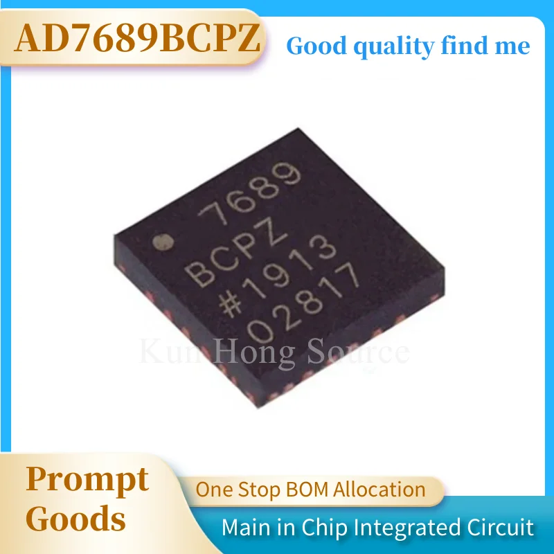

Оригинальный чипсет AD7689BCPZ 7689BCPZ AD7689 QFN IC, 1 шт.