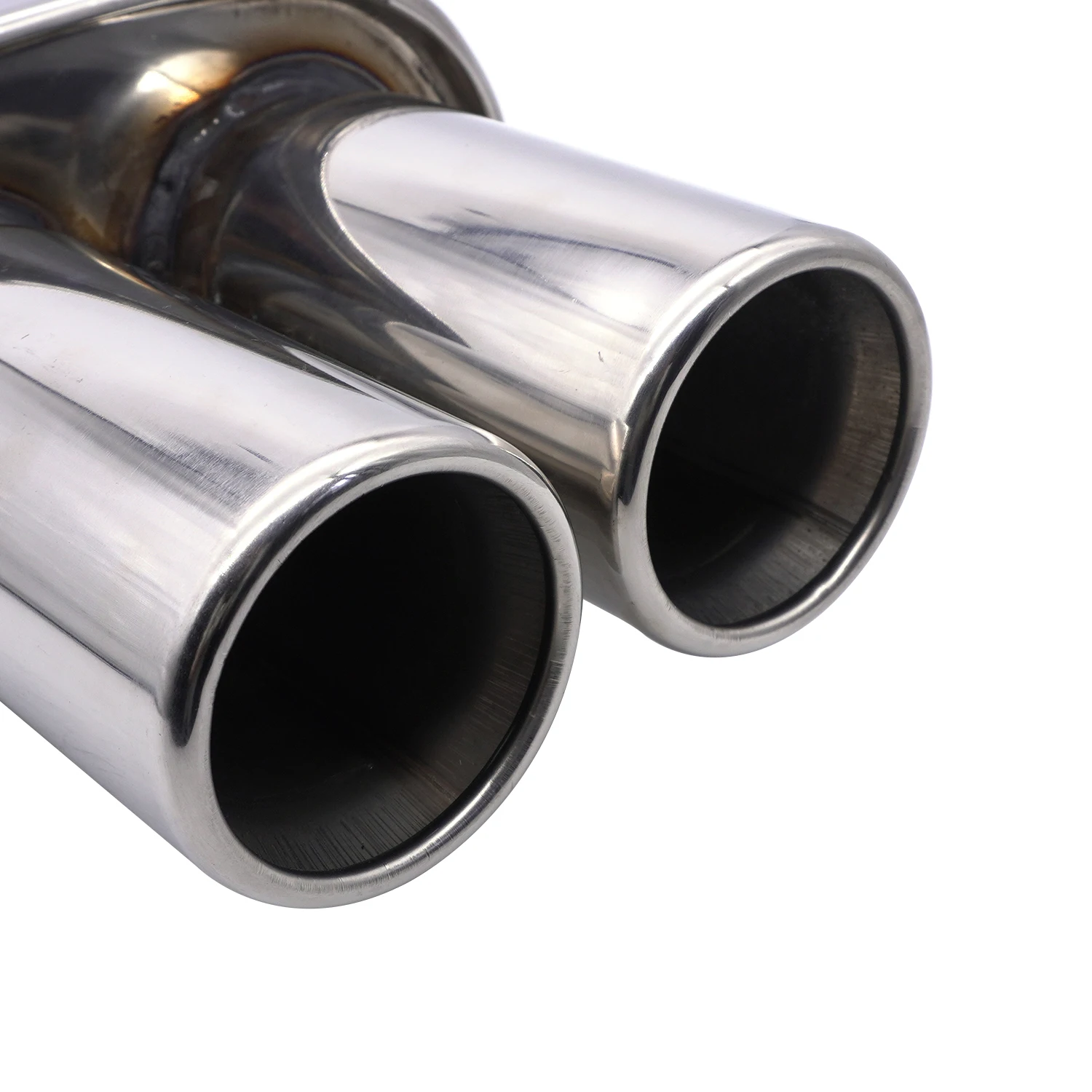 Silenziatore Sportivo Universale 1722 - Acciaio Inox, Doppia Uscita, Per Auto E Moto, Suono Sportivo - Foto 7