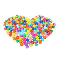 100PCS Kids Ball Colorful Fun Plastic Ball Pit Balls for Babies Kids Children Birthday Parties Events Playground Games Pool Tent 2