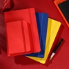 A5 A6 Red Blue Elastic Binding Creative Business Office Notebook Book Student Diary Notepad Office Stationery 4