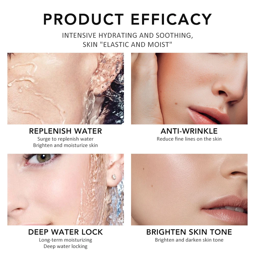 Collagen-Infused Deep Hydration Brightening & Firming Facial Mask Set - 5 Pack Korean Skincare