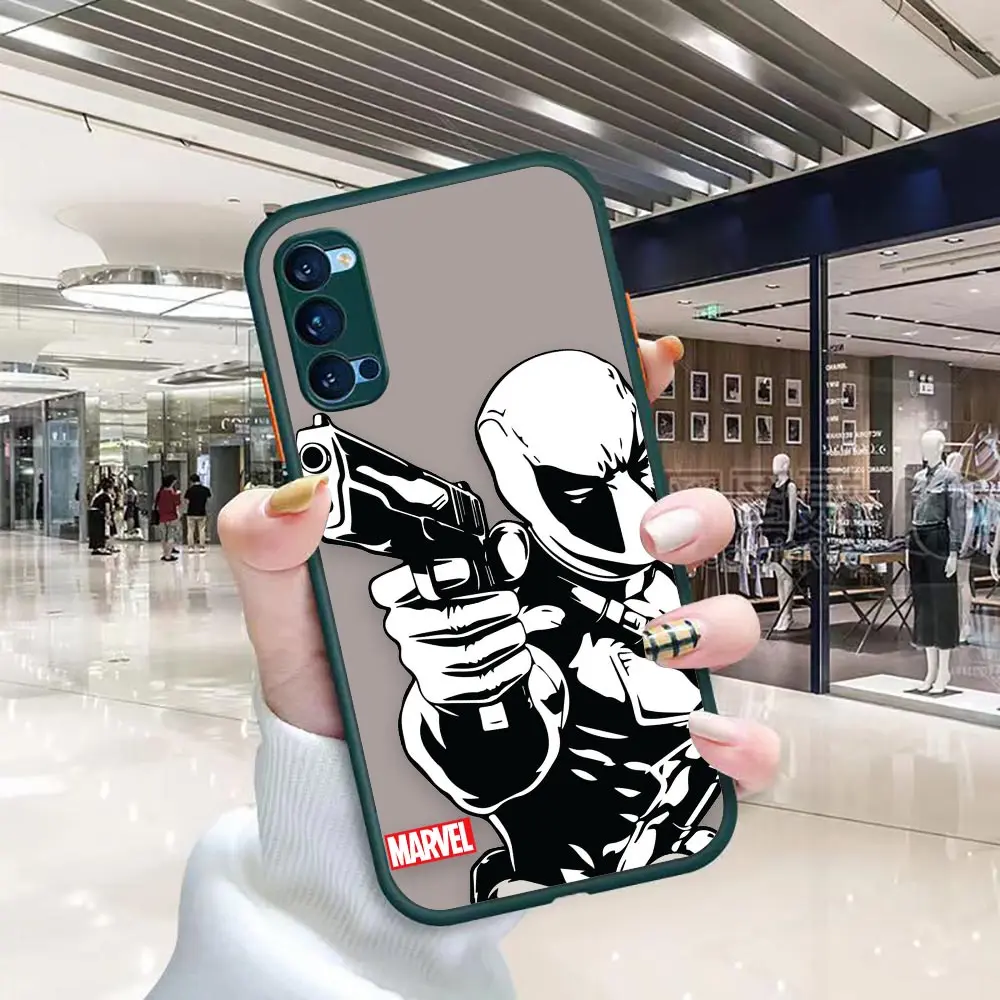 thumbnail image 1 of Marvel Spider-Man Iron Man Sketch Shockproof Case Funda For OPPO RENO 7 7Z 8 2 2F 3 4 5 6 6Z PRO PLUS 5G 4G Clear Hard TPU Case, 1 of 5