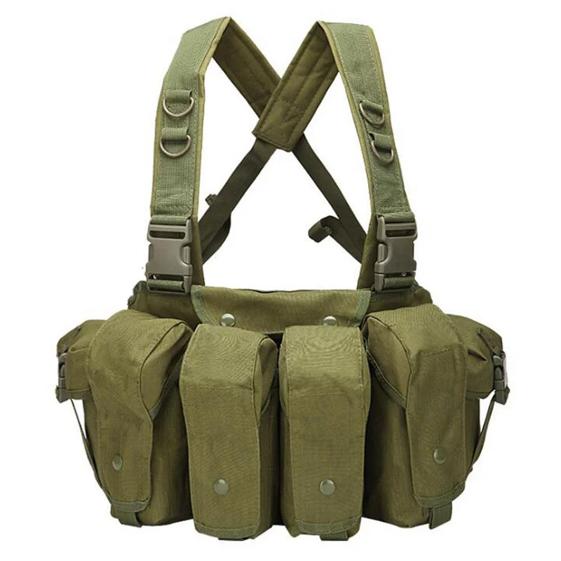 

Outdoor Military Training CS Multi-pocket Tactical 1000D Nylon Plate Carrier Tactical Vest Outdoor Hunting Protective Adjustable