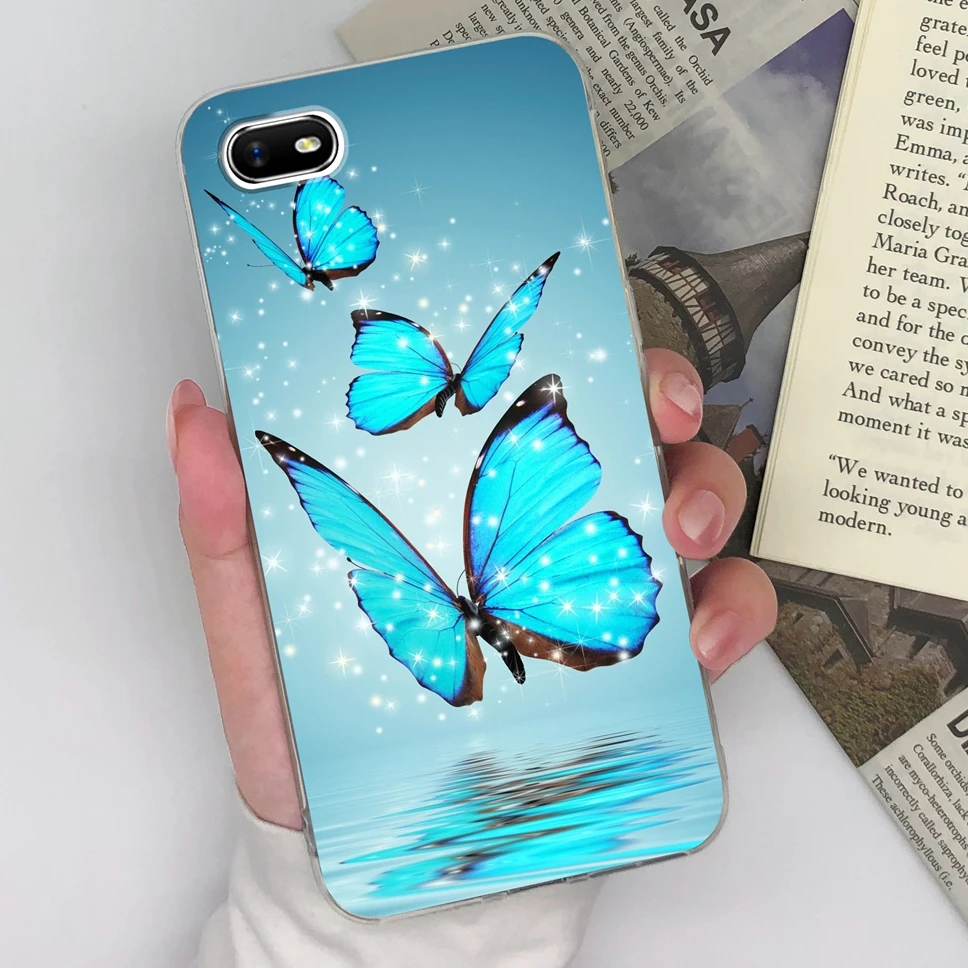 Cute Sweet Girl Transparent Soft Silicone Phone Case – 6.1 inches