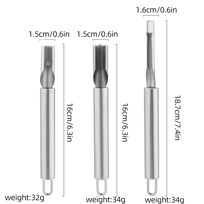 New Dish Placement Carving Set Stainless Steel Carving Knife Fruit Vegetable Carver Kitchen Gadget