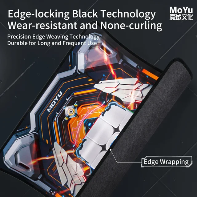 [JudyCube] MOYU Cyberpunk / CFOP Training Mat Professional Magic Cube Related Speed Puzzle Toy Exercise Competition Mouse Pad 5