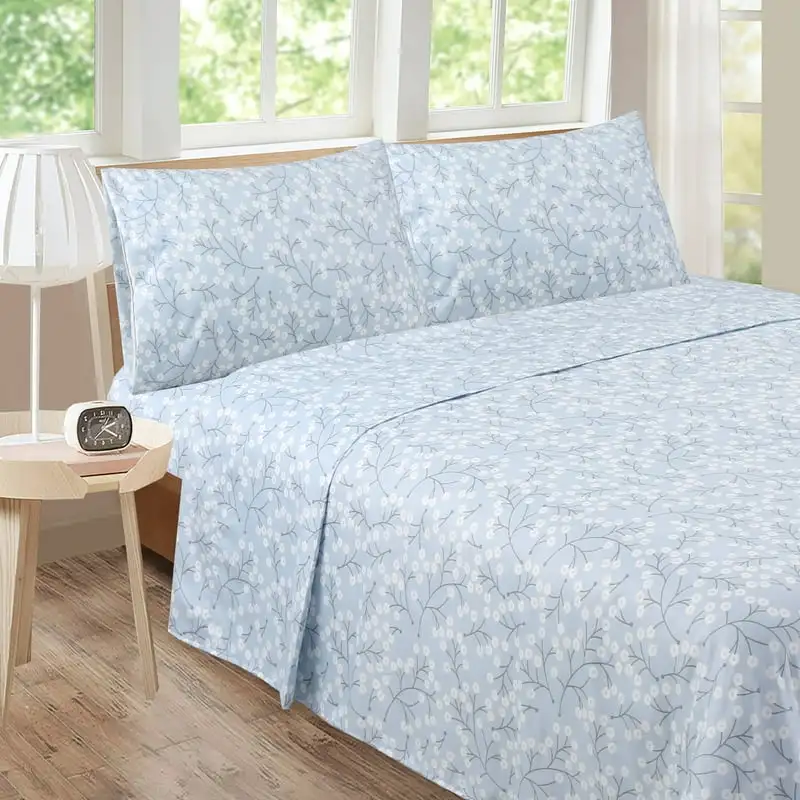 

Flower Sheet Set Twin Full size flat sheet Sabanas cama matrimonial Satin sheets Cotton towel blankets for queen bed Waterprrof