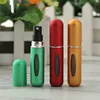 1Pcs 5ml Refillable Metal Perfume Bottle with Spray Fragrance Pump Portable Travel Cosmetic Container Mini Spray Atomizer Bottle 3