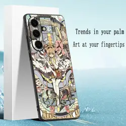 Sakura Anime Girl Soft Black Limited Edition Phone Case - Samsung S23 FE (Z1)