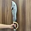 53cm Cosplay Thunder Knife War Beast Sacrifice Knife Sword Prop Weapon Role Playing Cos Pirate Ghost Knife PU Weapon Model Toy 3