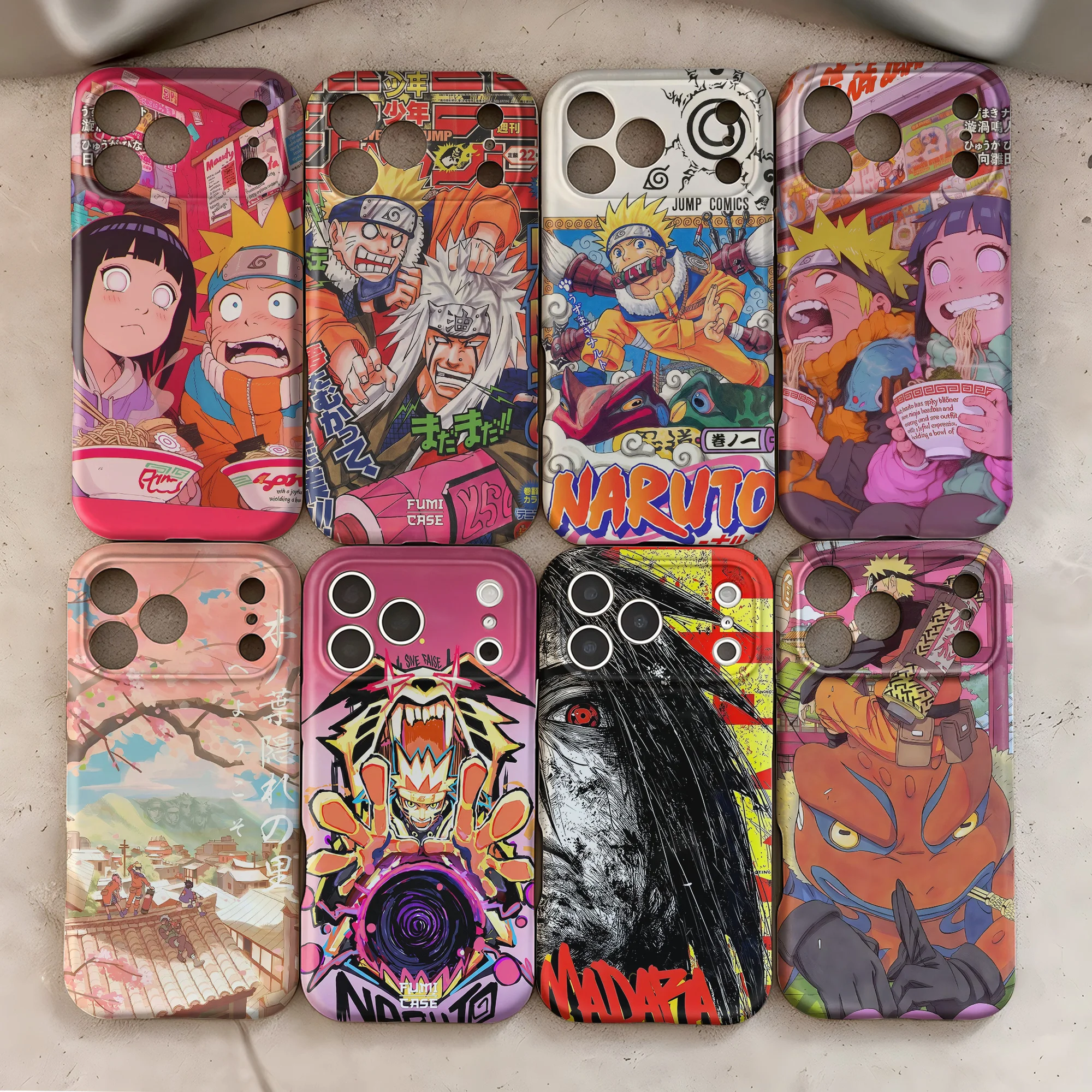 Anime-Inspired Glossy Film Hard Phone Case