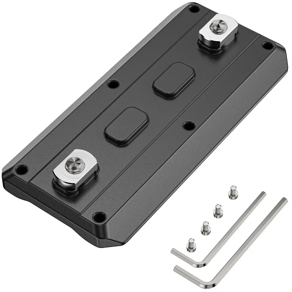 Arca Rail Tripod Mount Adapter Base 3.15" M-LOK Rail Aluminum AB45/MK80 For Arca
