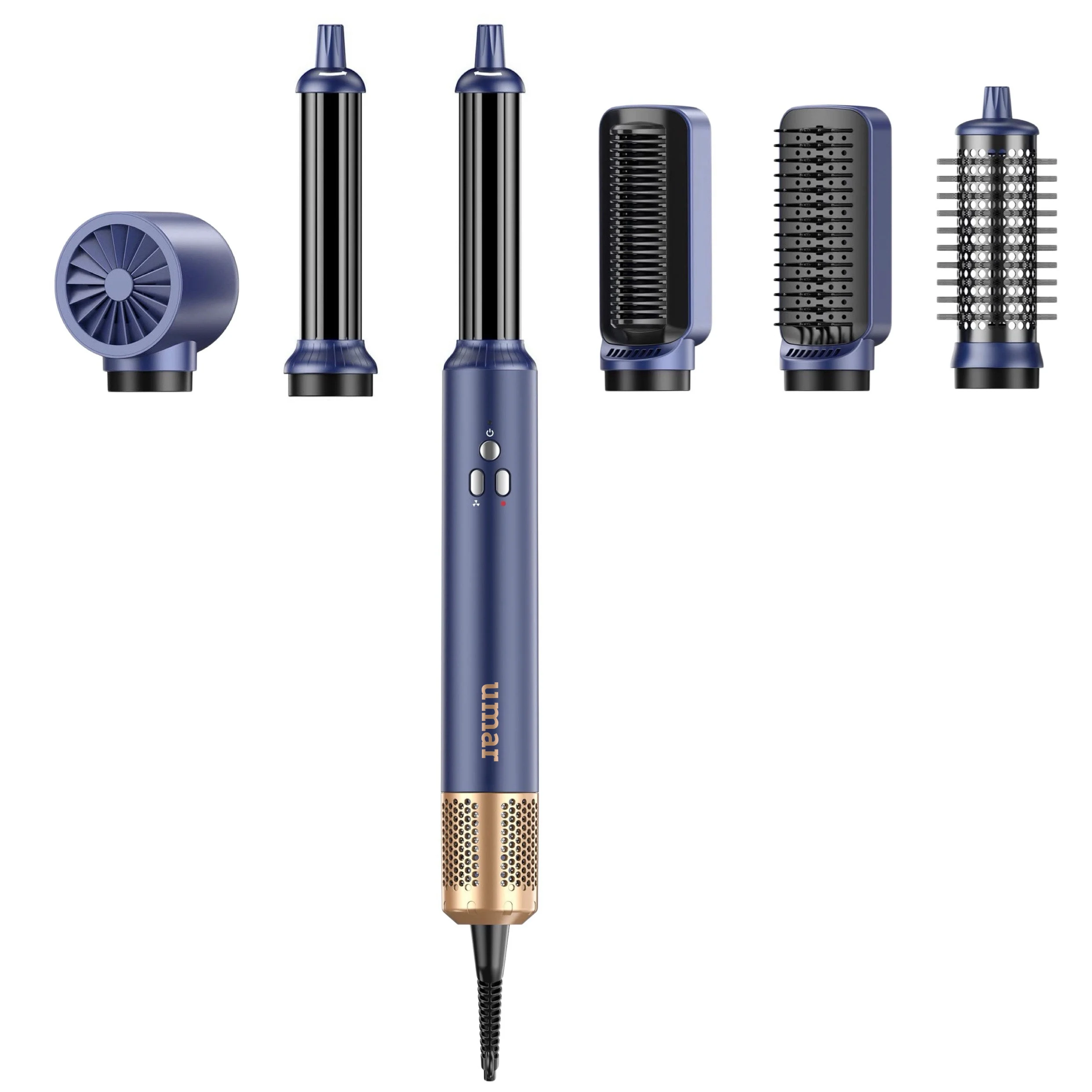 Professional Hair Styler 6 in 1 Air Wrap Curling Iron umar Hot Air Brush Multi Styler For Hair Dryer Brush 6 in 1 Multi