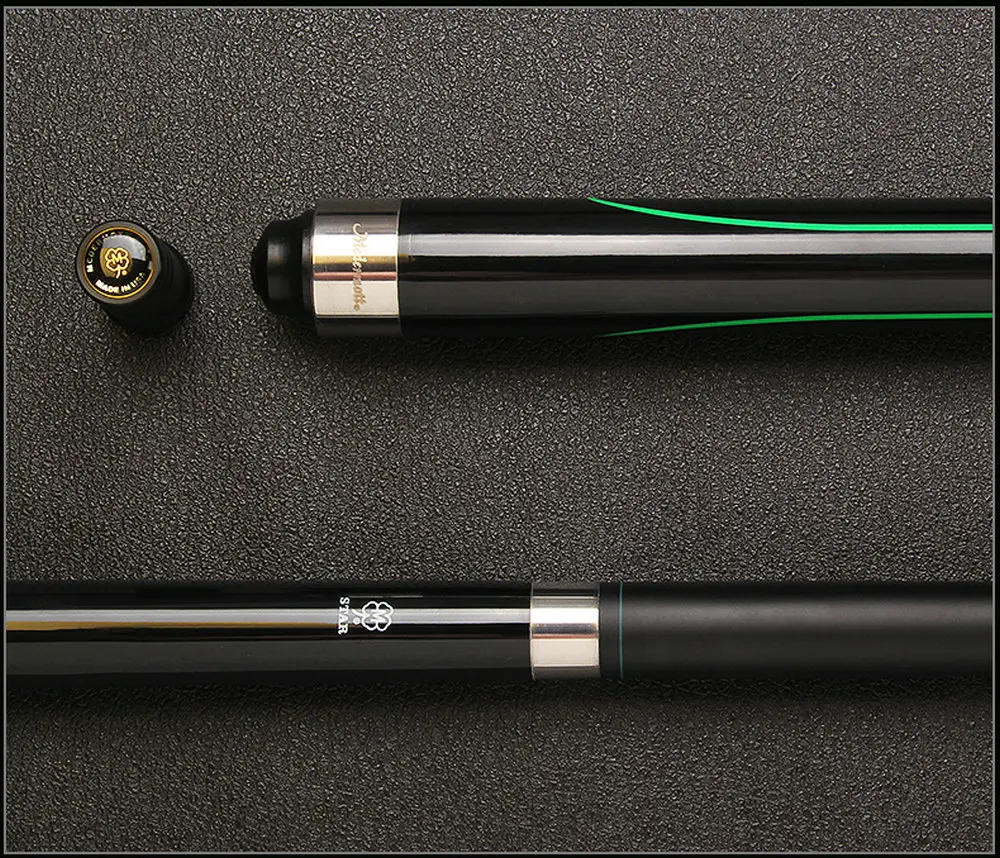 Mcdermott 블랙 테크놀로지 킥오프 파워 브레이크 점프 펀치 당구 큐 스틱, 13mm