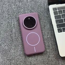 Enhanced Magnetic Ultra-Thin Matte Case for Wireless Charging - Colorful Hard PC Finish (Purple)