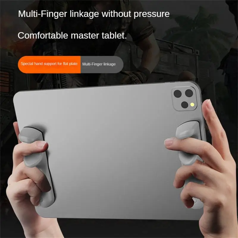 PUBG 모바일 게임용 페어 실리콘 핸들 태블릿 브래킷 Ipad 패드 게임 액세서리 용 게임 패드 그립 홀더 손 받침대