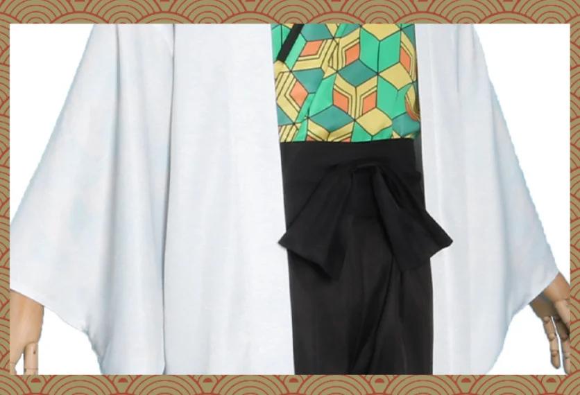 Kimetsu no Yaiba Sabito Demon Slayer Corps Uniform Cosplay Costume