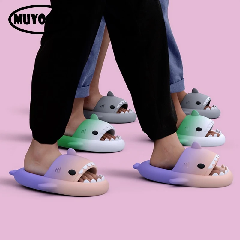 Sandalias Crocs Pantuflas De Tiburu00f3n Para Parejas