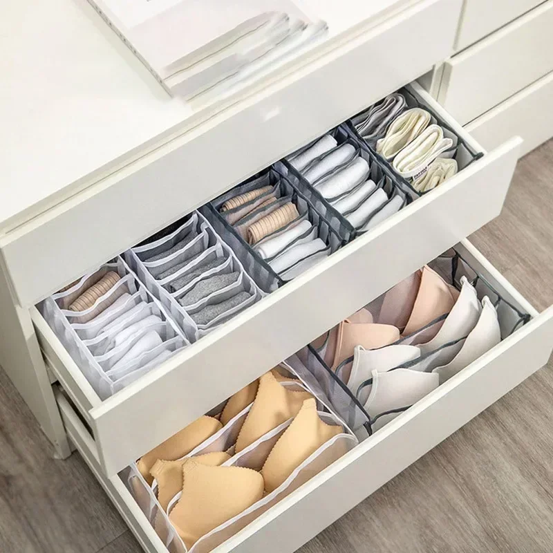 Closet Organizer Underwear Organizer for Wardrobe Clothes Organizers Cabinets Drawer Organizers Bra Socks Storage Organizer Box 3