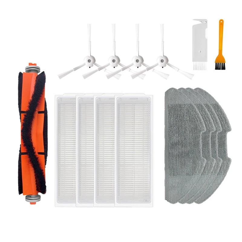 

Replacement Filter Mop Brush Kit Vacuum Attachments For Mi 2 Lite/Mi 2 Pro/MJSTL/MJST1S Sweeper