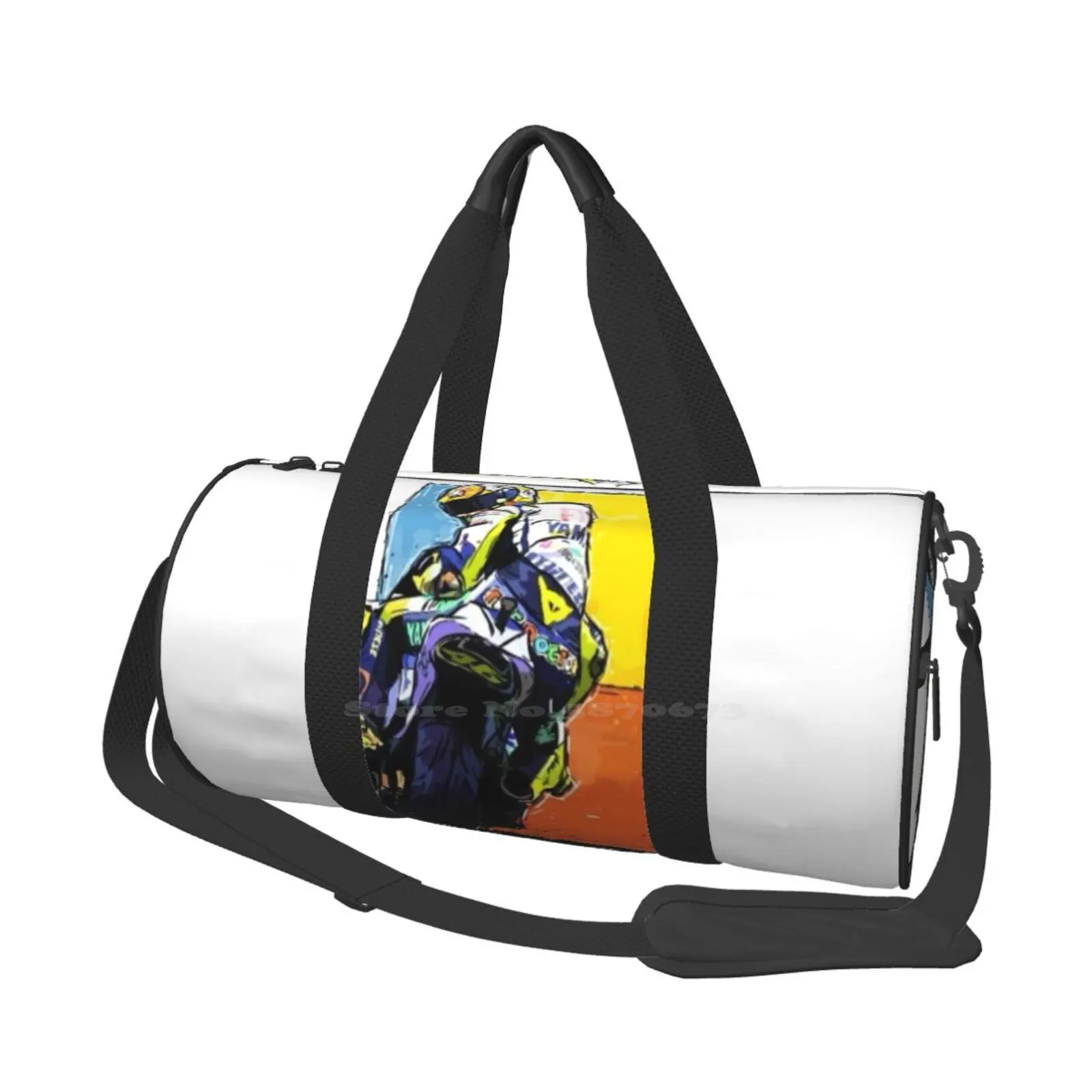

Rossi Shoulder Bag Casual Satchel For Sport Travel School Motorbike Rossi