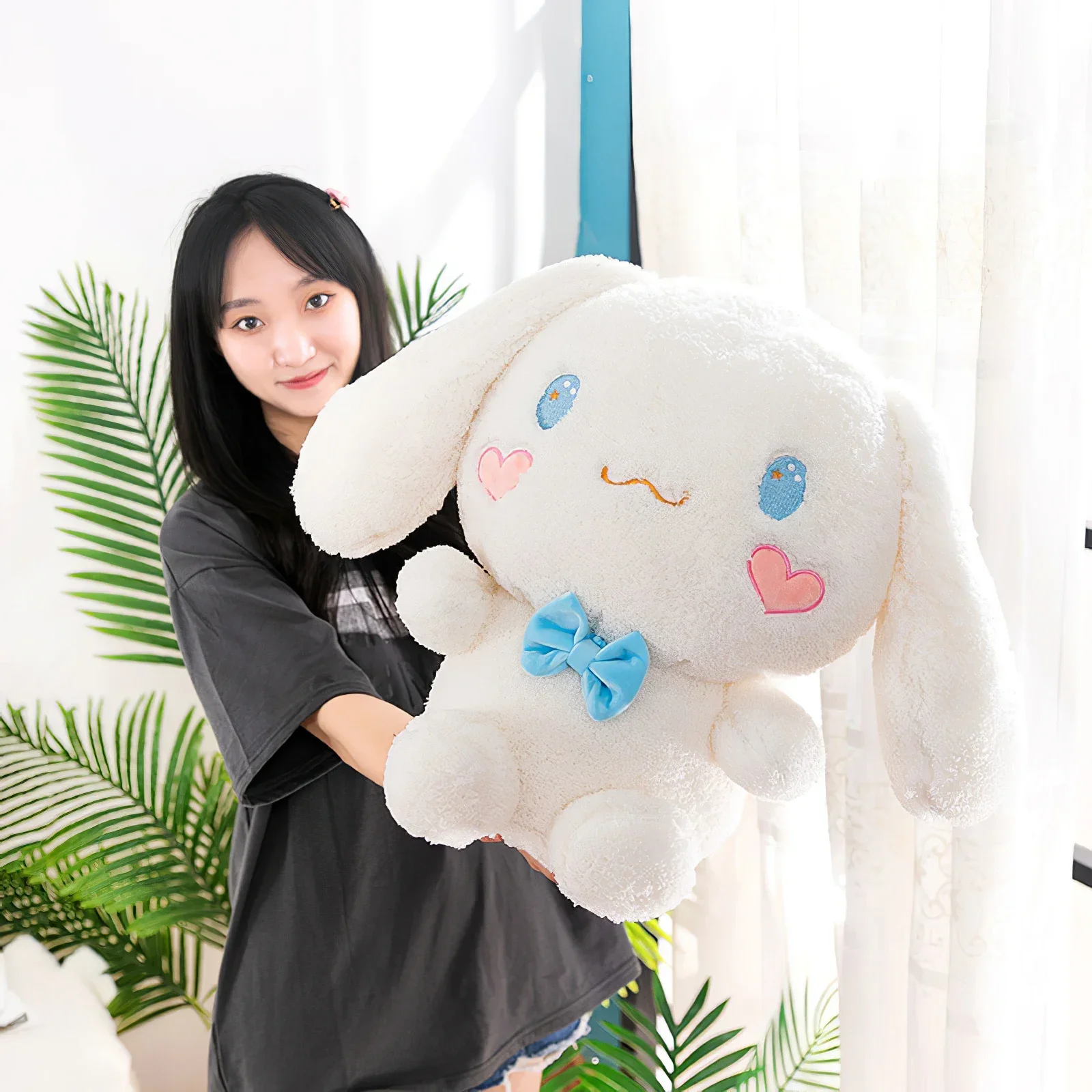 60cm Kawaii Sanrio Cinnamoroll Pluszowa lalka Anime Cartoon