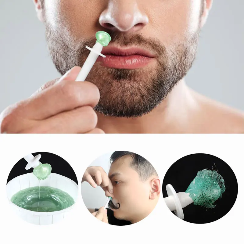 Nose Wax Kit Painless Nose Hair Removal Wax Kit Home Beauty Nose Ear Depilator Waxing Tools Ear Lips Hair Cleaning Wax Beads Set Safety
